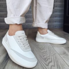 Geox D655KA White Light Grey