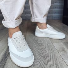 Geox D655KA White Light Grey