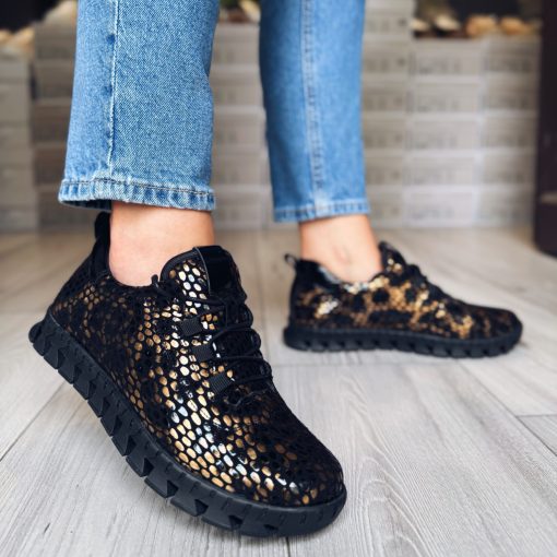 Lorenzo de' Pazzi 2372 Black Gold (35-ös méret - Utolsó Pár!!)