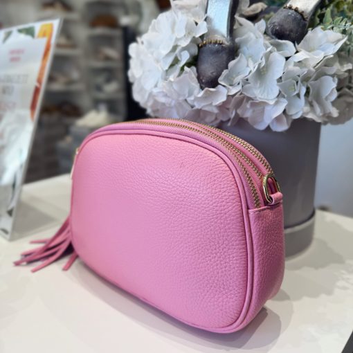 MPRL 003 Pink bőr táska