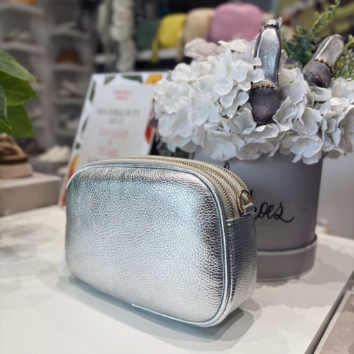 MPRL 003 Silver bőr táska