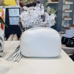 MPRL 003 White bőr táska