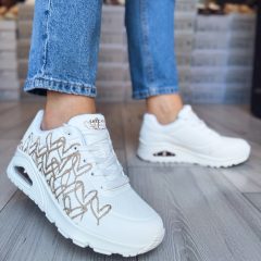   Skechers 177975 White Rose Gold (35,5-es méret - Utolsó Pár!!)