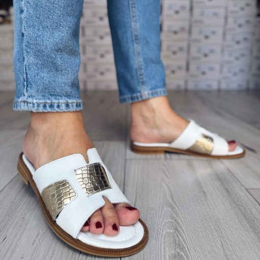 Tutto Bene Scarpe 2501 White Gold (37-es méret - Utolsó 2 Pár!!)