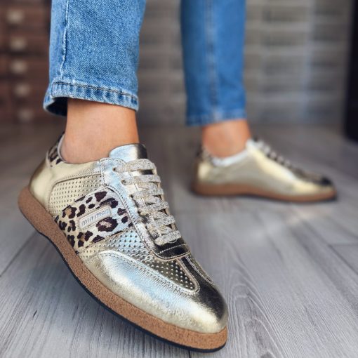 Tutto Bene Scarpe 510 Gold Leopard (37-es méret - Utolsó 2 Pár!!)