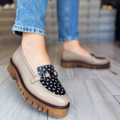 Via Roma 1496 Taupe Black