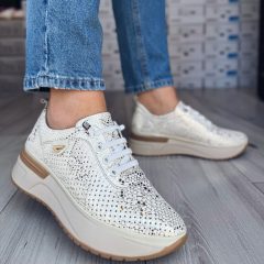 Via Roma 195 Cream Gold (38-as méret - Utolsó Pár!!)