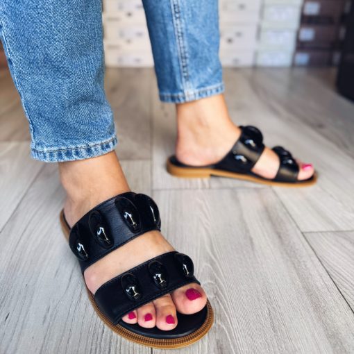 Via Roma 3014 Black (37-es méret - Utolsó Pár!!)