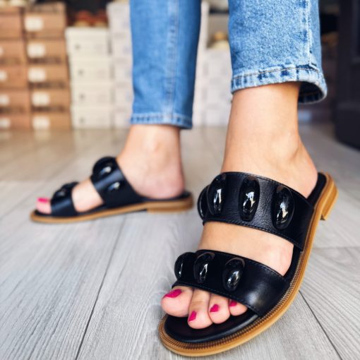 Via Roma 3014 Black (37-es méret - Utolsó Pár!!)